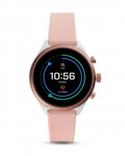Fossil FTW6022 Damen Smartwatch Sport rosa