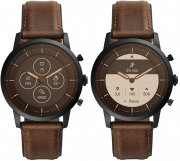 Fossil FTW7008 Collider HR Herren Hybrid Smartwatch
