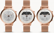 Fossil FTW7014 Damen Hybrid Smartwatch Charter HR Edelstahl Ros&eacute;gold