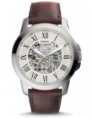 Fossil Grant ME3099 Herrenuhr mit Automatikwerk und Lederarmband