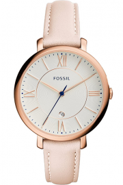 Fossil Jacqueline Roman ES3988 Damen Analog Quarz Uhr 