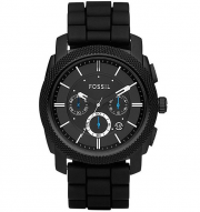 Fossil Machine FS4487 Herren Chronograph mit Silikon Armband