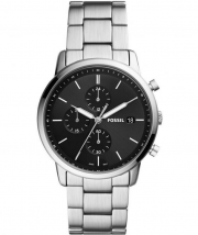 Fossil Minimalist FS5847 Edelstahl Herren Chronograph