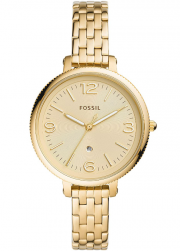 Fossil Monroe ES4945 Damen Uhr Edelstahl goldfarben