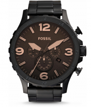 FOSSIL Nate Herren Quarz-Chronograph mit Edelstahlarmband