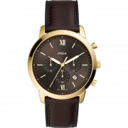 Fossil Neutra FS5763 Herren Quarz-Chronograph mit Lederarmband