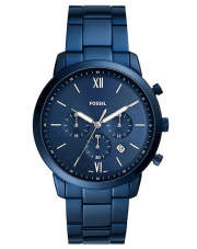 Fossil Neutra FS5826 Herren Chronograph Edelstahl meerblau