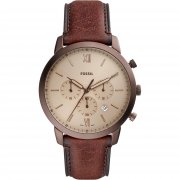 Fossil Neutra FS5941 Herren Chronograph mit Lederarmband