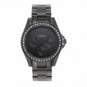 Fossil Riley Damenuhr Chronograph Edelstahl f&uuml;r 125&euro;