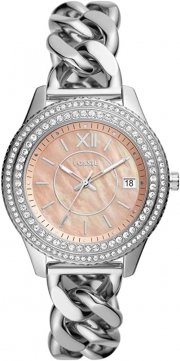 Fossil Stella ES5134 3-Zeiger-Werk Damen Armbanduhr