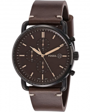 Fossil The Commuter FS5403 Herren Chronograph mit Leder Armband