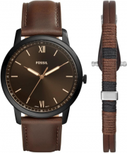 Fossil The Minimalist Set (FS5557SET) Herrenuhr und Armband 