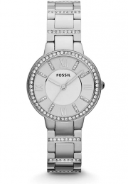 FOSSIL Virginia ES3282 Damenuhr mit Edelstahlarmband