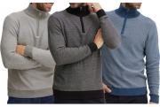 FQ1924 Lewo Herren Sweatshirt 100% Baumwolle in 3 Farben