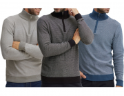 FQ1924 Lewo nachhaltiger Herren Baumwoll-Pullover