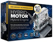 Franzis - Der gro&szlig;e Technikbausatz Hybridmotor im Ma&szlig;stab 1:3
