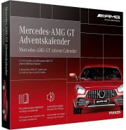  Franzis - Mercedes-AMG GT Adventskalender Metall Modellbausatz inkl. Soundmodul und Begleitbuch