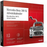 Franzis Mercedes-Benz 300 SL Adventskalender Metallbausatz mit Soundmodul & 52-seitigem Begleitbuch