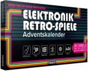 Franzis Retro Spiele Adventskalender mit 24 Spiele der 70er und 80er zum Selberbauen