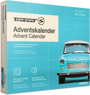 Franzis Trabant Adventskalender Modellbausatz inkl. Soundmodul und 52-seitigem Begleitbuch