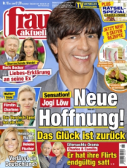 frau aktuell Jahresabo (52 Ausgaben) f&uuml;r nur 109,20 Euro + 70 Euro Pr&auml;mie