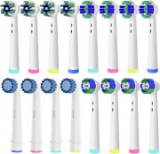 FREZAHN 16er Pack Aufsteckb&uuml;rsten f&uuml;r Oral B Zahnb&uuml;rsten