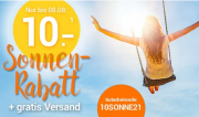 F&uuml;r 2 Tage 10 Euro Rabatt + kostenloser Versand bei Weltbild