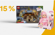 F&uuml;r 2 Tage 15% Rabatt auf alle Spielwaren im Thalia Shop