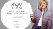 F&uuml;r 2 Tage 15% Rabatt auf ALLES f&uuml;r Damen, Herren und Kinder im Adler Shop