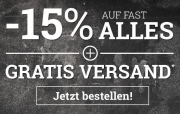 F&uuml;r 2 Tage 15% Rabatt auf fast Alles + gratis Versand im EMP Shop