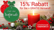 F&uuml;r 2 Tage 15% Rabatt auf fast alles + kostenloser Versand bei Weltbild