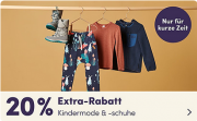 F&uuml;r 2 Tage 20% Extra-Rabatt auf das komplette Bekleidungs und Schuhe Sortiment f&uuml;r Kids bei MyToys