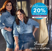 F&uuml;r 2 Tage 20% Rabatt auf ALLES inkl. bereits reduzierter Sale-Artikel bei Sheego