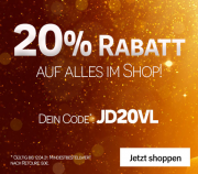 F&uuml;r 2 Tage 20% Rabatt auf das komplette Sortiment inkl. Sale bei Jeans Direct