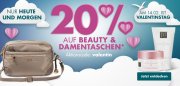 F&uuml;r 2 Tage 20% Rabatt auf Parf&uuml;merie & Damentaschen im Galeria Karstadt Kaufhof Shop