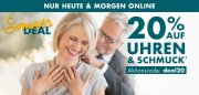 F&uuml;r 2 Tage 20% Rabatt auf Uhren und Schmuck im Galeria Karstadt Kaufhof Shop