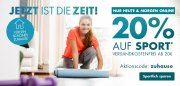 F&uuml;r 2 Tage 20% Rabatt auf Wohnen und Sport im Galeria Karstadt Kaufhof Shop