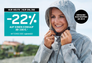 F&uuml;r 2 Tage 22% Rabatt auf fast ALLES im Karstadt Sports Shop