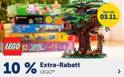 F&uuml;r nur 2 Tage 10% Extra-Rabatt auf alles von LEGO im MyToys Shop