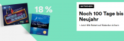 F&uuml;r nur 2 Tage 18% Rabatt auf alle Kalender im Thalia Shop