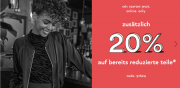 F&uuml;r nur 2 Tage 20% Extra-Rabatt On Top auf alle bereits reduzierten Sale-Artikel im Orsay Shop