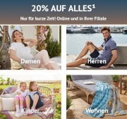 F&uuml;r nur 2 Tage 20% Rabatt auf das komplette Sortiment bei NKD