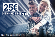 F&uuml;r nur 2 Tage 25 Euro Rabatt auf &uuml;ber 11.000 Bekleidungsartikel bei EMP
