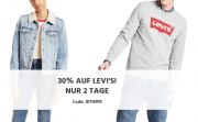F&uuml;r nur 2 Tage 30% Extra-Rabatt On Top auf alles von Levis im Jeans Direct Shop