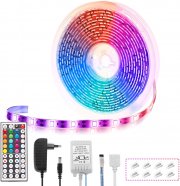 Fulighture 5M RGB LED Streifen mit Fernbedienung