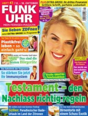 FUNK UHR Jahresabo (53 Ausgaben) f&uuml;r nur 47,70 Euro statt 95,40 Euro