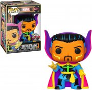 Funko 48848 POP Marvel: Black Light-Dr. Strange, Multicolored