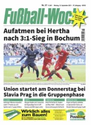 Fu&szlig;ball Woche Jahresabo (51 Ausgaben)