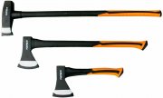 FUXTEC 3-teiliges Axt-Set mit Spaltaxt, Spalthammer und Universal Spaltbeil
