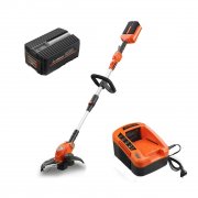 FUXTEC 40V Akku Motorsense E312D Rasentrimmer SET mit Akku und Ladestation